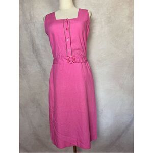 Vintage Mod Shift Style Dress 1970s